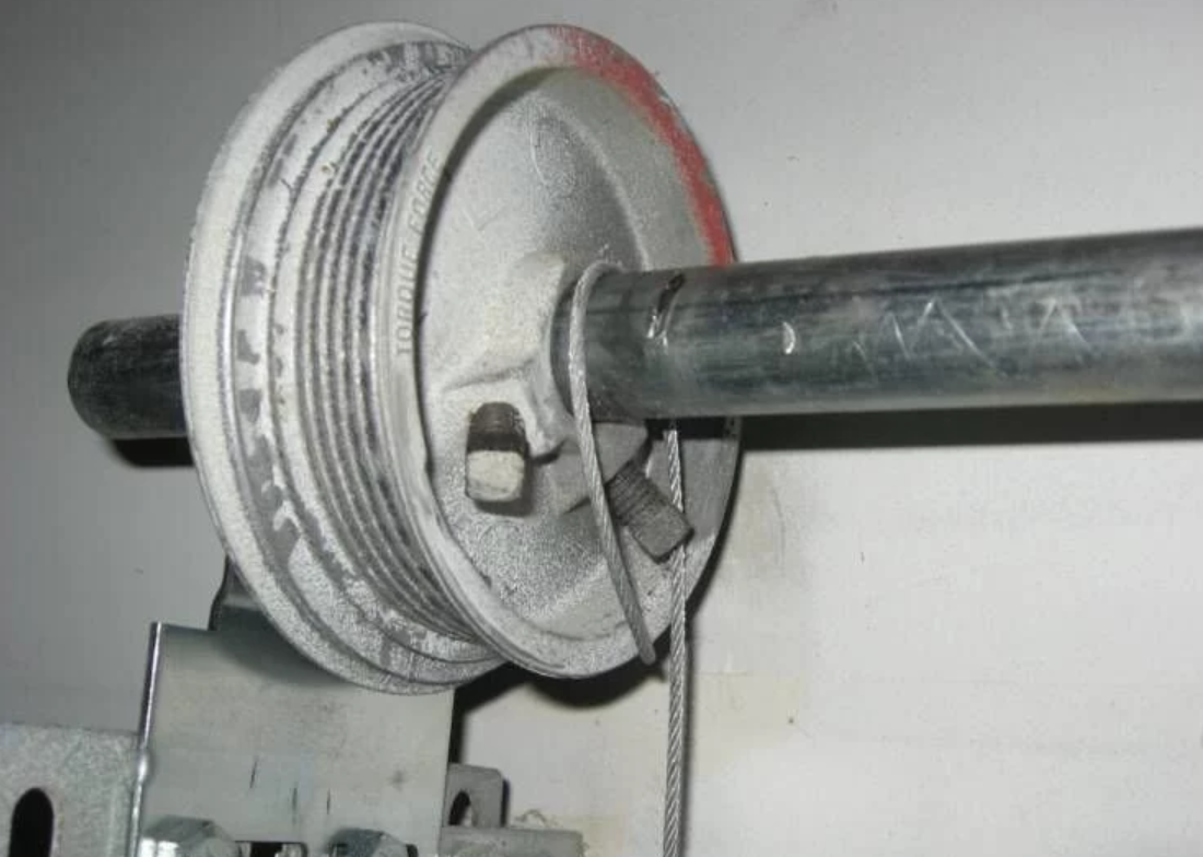 Garage Door Cable Repair & Corrosion Treatment