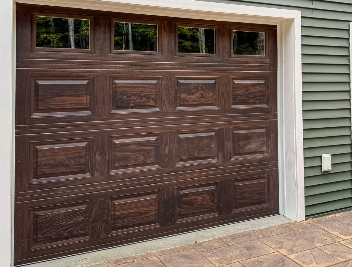 custom garage door.