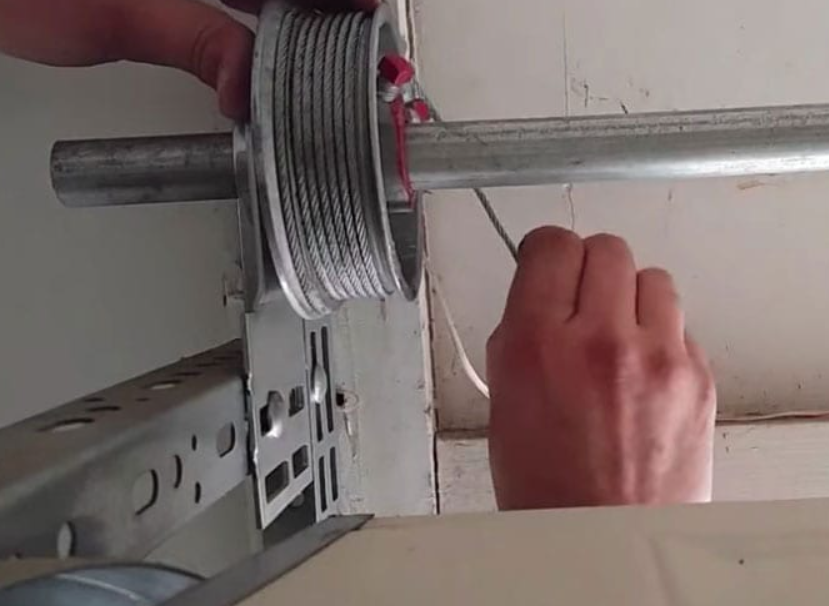 garage door cable repair service.